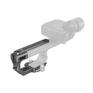 Пластина крепления SmallRig 4830 — алюминий/силикон/нержавеющая сталь, чёрная, для камерных аксессуаров