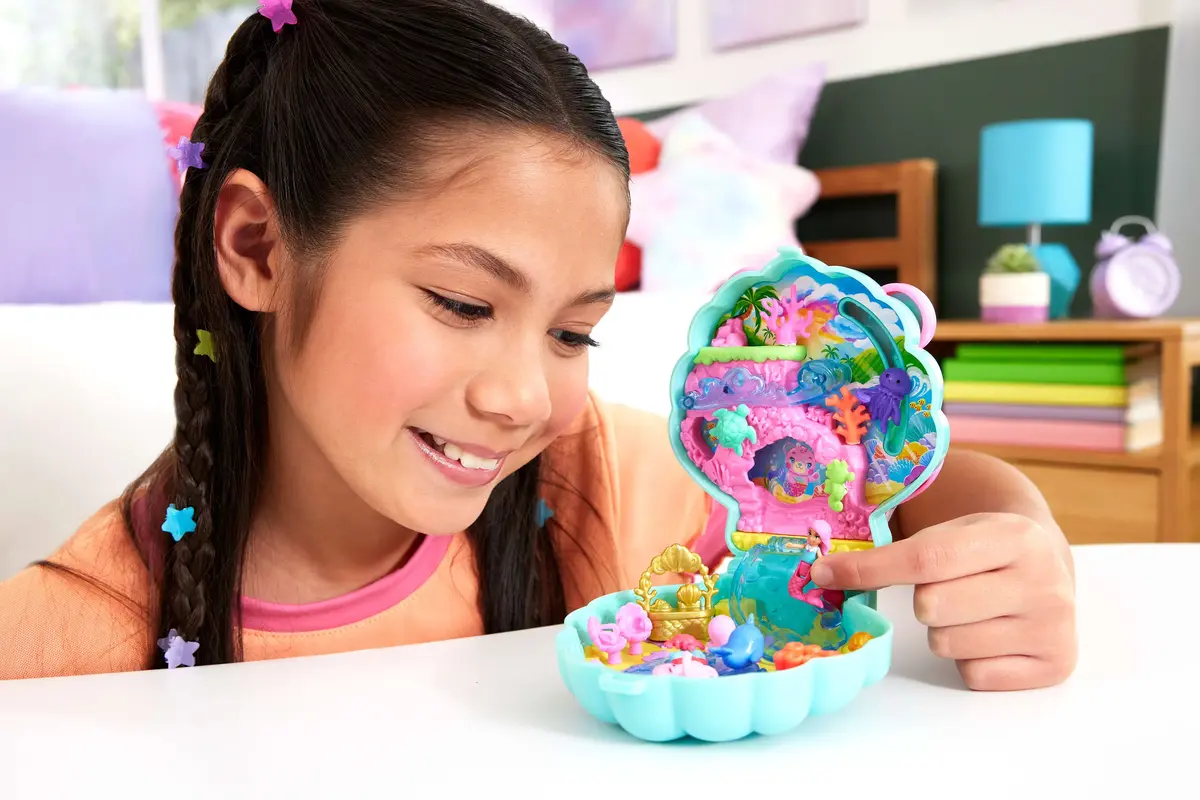 MATTEL Polly Pocket Glitter Island komplekts Photo 7