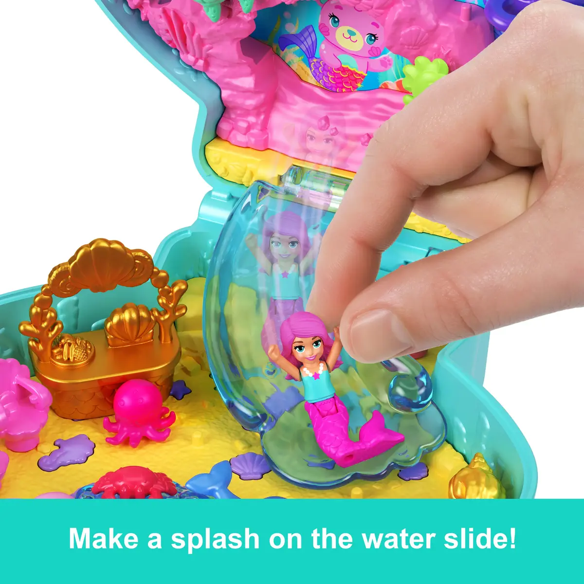 MATTEL Polly Pocket Glitter Island komplekts Photo 10