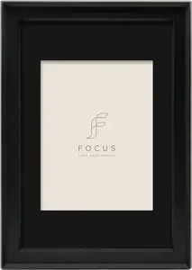 Photo Frame Focus Darcey Black — focus model 133058 for 30x40 cm outer / 20x30 cm photo
