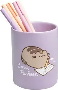 Ceramic Desk Organizer Pusheen by Pusheen, model LAPC002 — ceramic pen holder from Moments collection