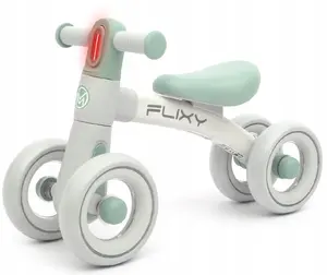 Ride-on toy milly mally Flixy Mint by milly mally, model 6423, for toddlers, push-and-ride multi-position handle