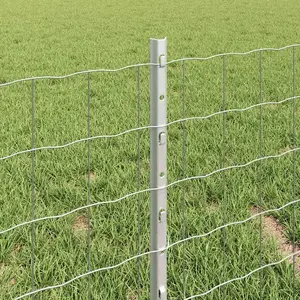 Fence with 11 posts VidaXL model 3336222, Silver steel fence 0.4 x 25 m