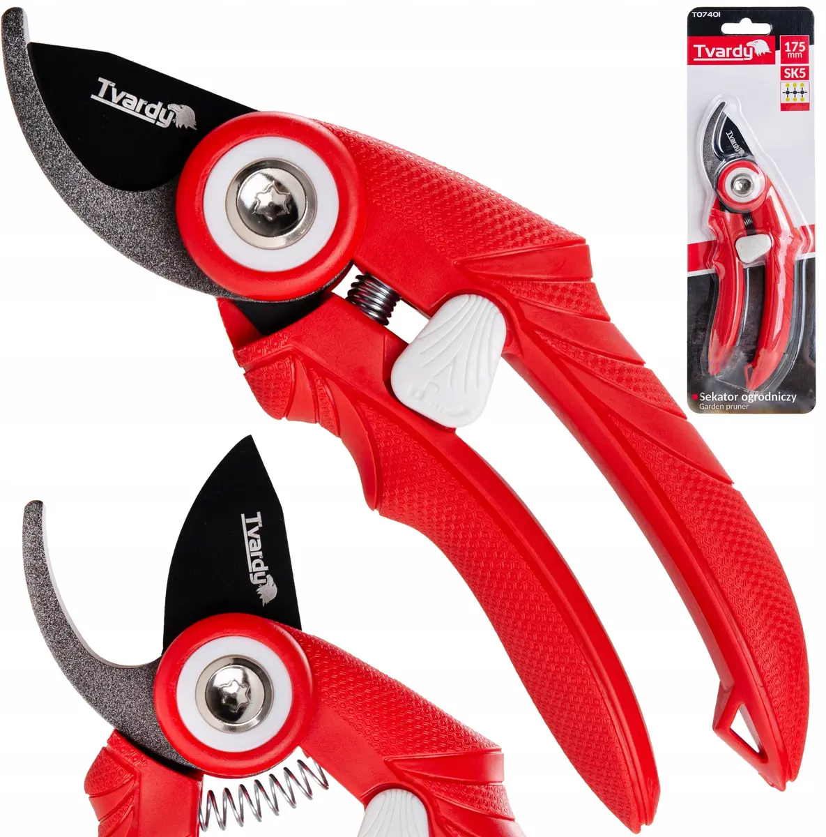 Sekators Tvardy šķērveida asmenis 175 mm