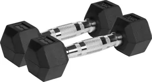Гантели Rebel Active RBA-2325 с резиновым покрытием пара 2 x 2 кг