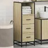 Шкаф для ванной VidaXL 849250 дуб Photo 4