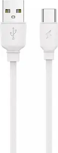 USB-A to USB-C Cable nemo 1 m White — USB data and charging cable