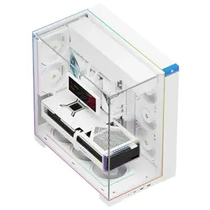 Thermalright A70 ARGB WHITE Desktop PC Case — ATX/Micro-ATX/Mini-ITX, ARGB, White, Supports 120/240/360 mm Radiators