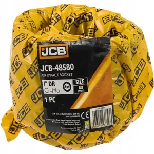 Ударная головка 1" 80 мм (6-гранная) JCB
