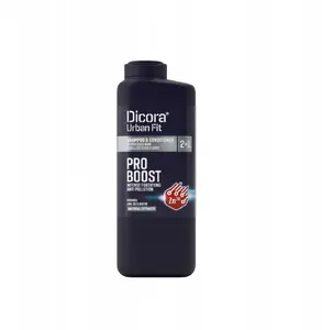 Šampūns 2‑1 Aveda DICORA Urban Fit Pro Boost — stiprinošs vīriešiem, 400 ml