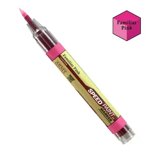 Krāsu marķieris Army Painter Speedpaint 2.0 Marker Familiar Pink, rozā tinte, 1 gb.