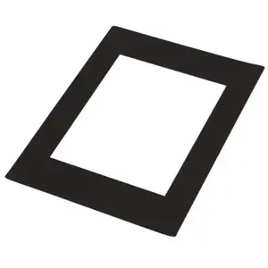 Photo Frame Focus Passepartout Black with Black Core — focus 13x18 outer / 9x12 inner