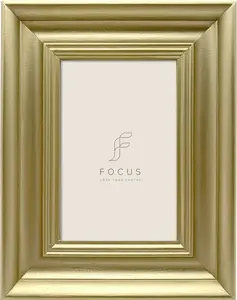 Фоторамка Focus Lotus Gold 20x30 — настольная/настенная рамка для фото 20×30 см