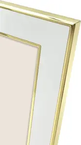 Photo frame focus Magnolia White 10x15 by focus — 10x15 cm frame for standard photos