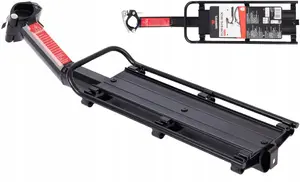 Aizmugures velosipēda kravnesības statīvs Korbi līdz 9 kg, platforma 49x12 cm