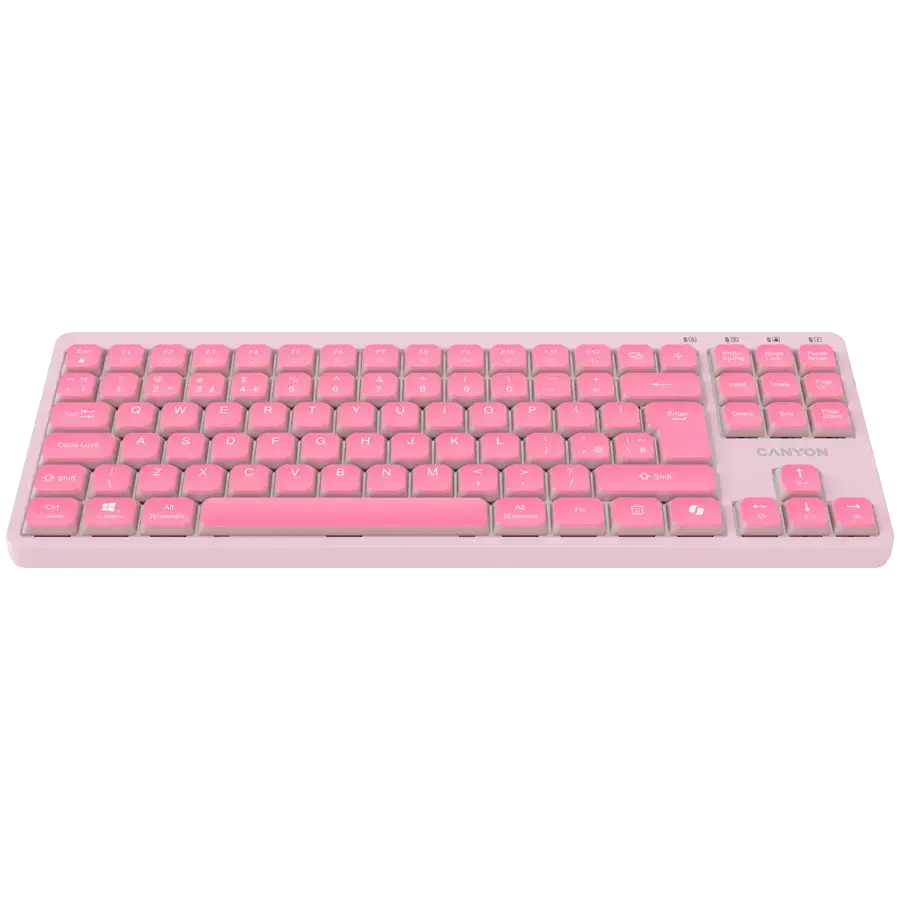 CANYON OnType 10 Low Profile Wired Keyboard Photo 2