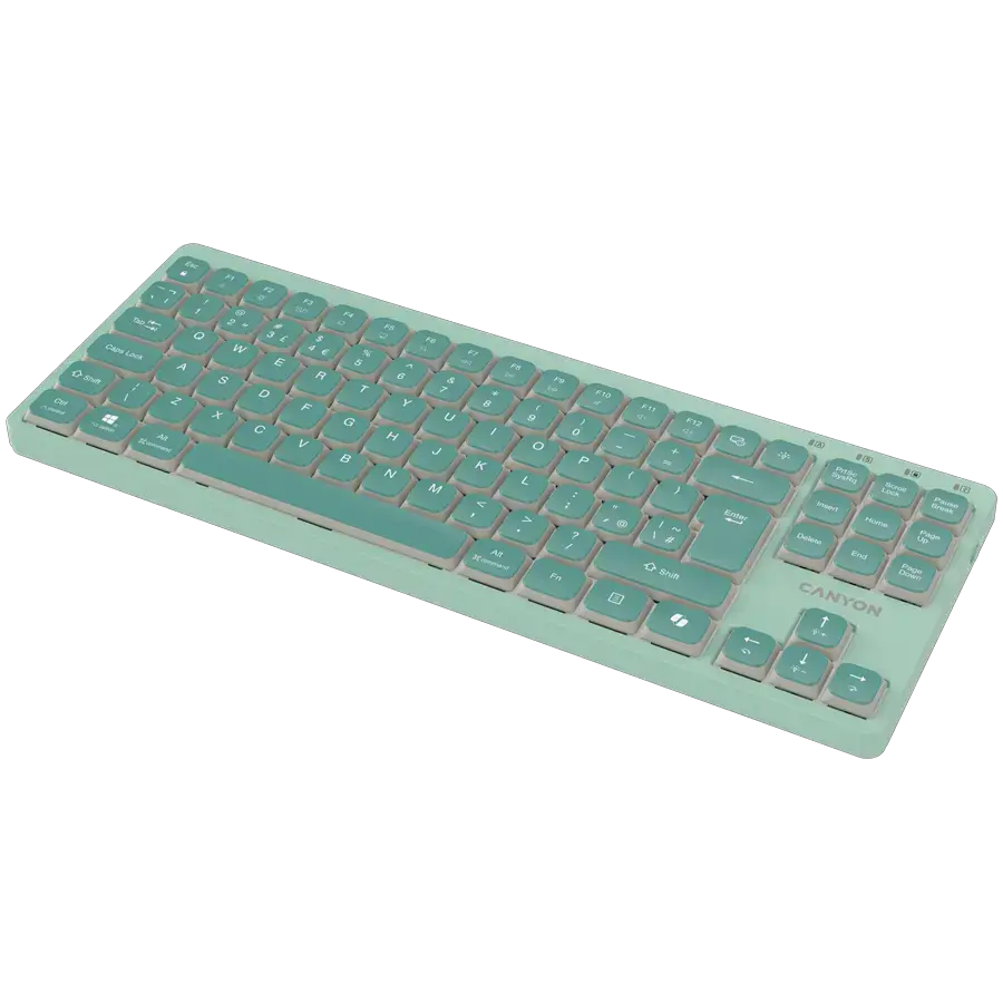 CANYON OnType 10 Low Profile проводная клавиатура Photo 4