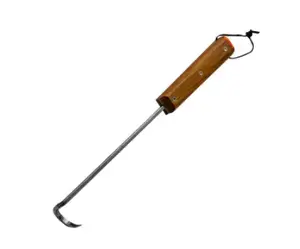 Flipper accessory for Traeger BAC533 outdoor barbecue — stainless steel, wood handle