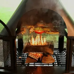 Garden Fire Pit Ambiance HEAT KOMINEK OGRODOWY SAGA by Ambiance (model CH.005)