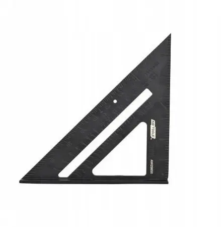 Kokapstrādes alumīnija kampis AWTools AW29850 7&quot