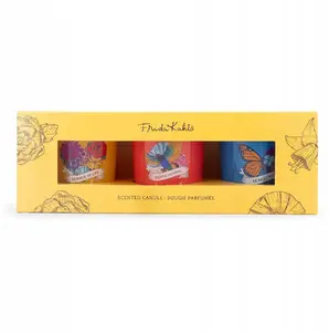Selsey Frida Kahlo Duftkerze La Belle vie Exotic Jasmine — ароматическая свеча, набор из 3 шт.