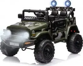 Electric Ride-On Car Milly Mally Toyota FJ Cruiser Army model 5730, battery-powered children's vehicle