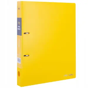 Ring Binder DELI Rio A4 37mm yellow – 3-ring office binder