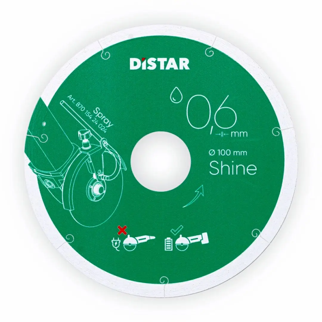 Dimanta griešanas disks Distar SHINE 101