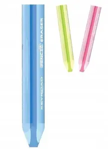 Eraser Keyroad Stick KR972915 by Keyroad, assorted colors, display pack