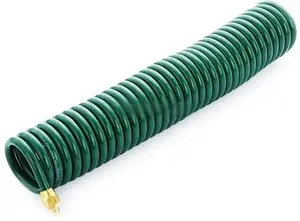 Спиральный воздушный шланг Jonnesway JAZ-7214Y 1/4" (8 мм внутр. / 12 мм внеш.) 10 м