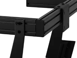 Single monitor mount Sabelt 00105-12-00 for one display, adjustable arm, vehicle use