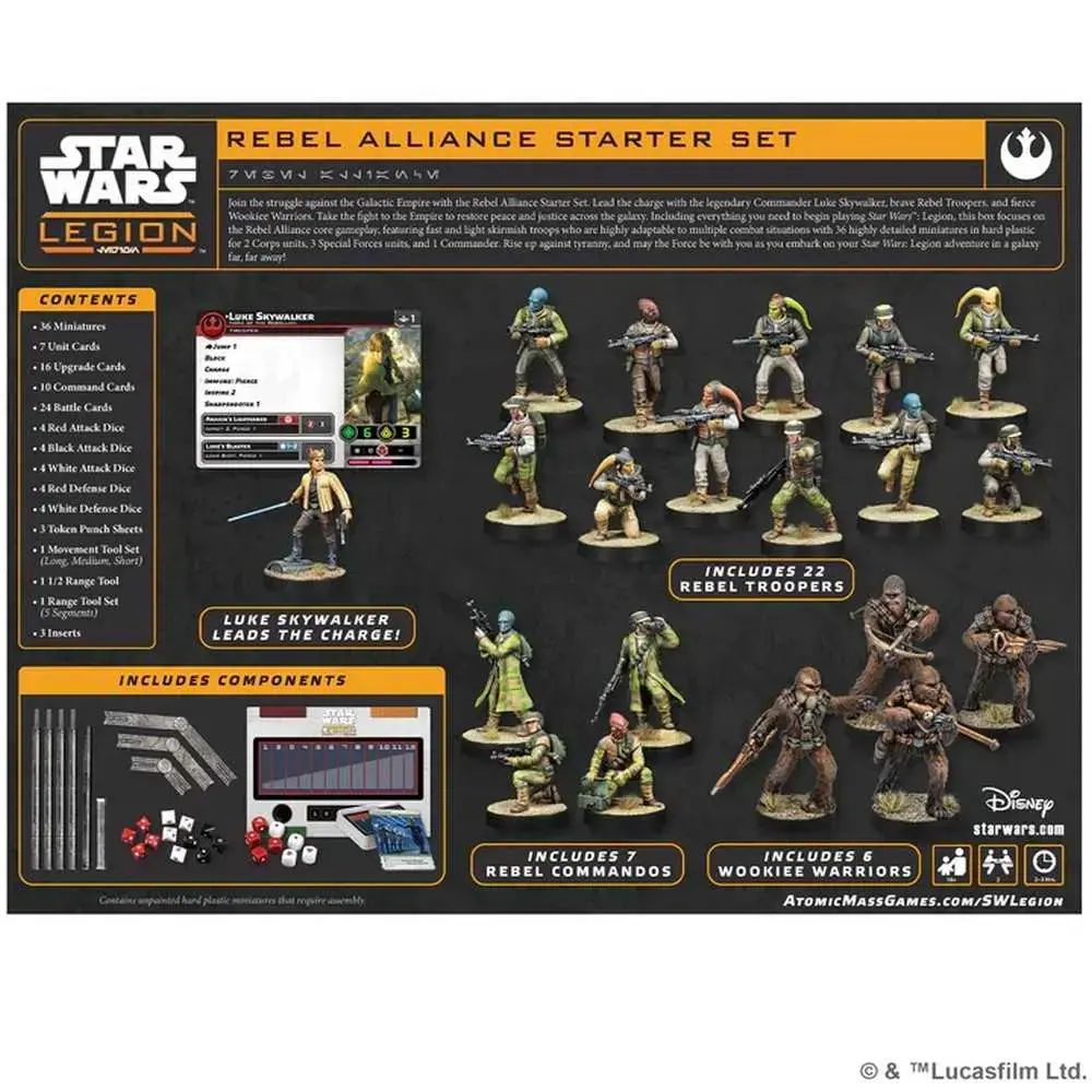 Atomic Mass Games Star Wars: Legion – Rebel Alliance Photo 2