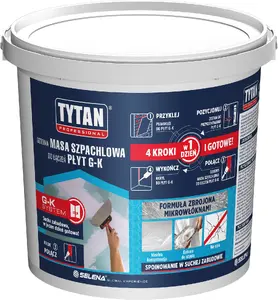 Joint Filler for Plasterboards Tytan 5 kg white