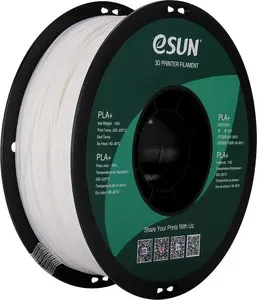 eSun PLA+ 1.75 mm balts 1 kg — polilaktīda (PLA+) filaments