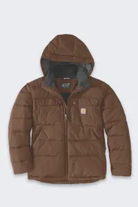 Men's down jacket Carhartt Montana Red Duck, brand Carhartt, model Montana, down-filled winter jacket