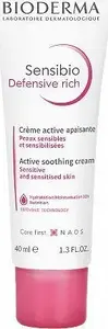Sejas krēms Bioderma Sensibio Defensive Rich — stiprinošs, 40 ml