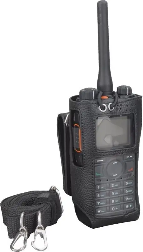 Ādas maciņš HYTERA ar LCD displeju