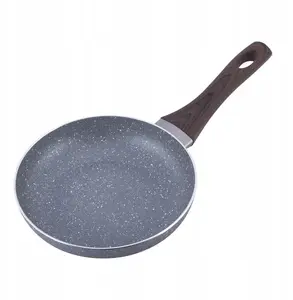 Frying Pan Kamille 4112 MR 20 cm Marble Non-Stick Coating
