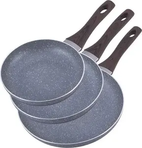 Frying Pan Set Kamille KAMI-PA-010-05 — 20 cm, 24 cm, 28 cm pans