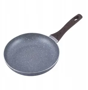 Frying Pan Kamille 4113 MR 24 cm — marble non-stick coating, stovetop cookware