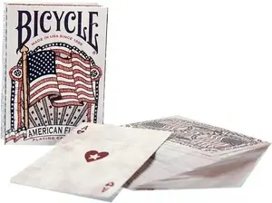 Игральные карты Bicycle American Flag — бренд Bicycle, стандартная колода 52 карты с джокерами