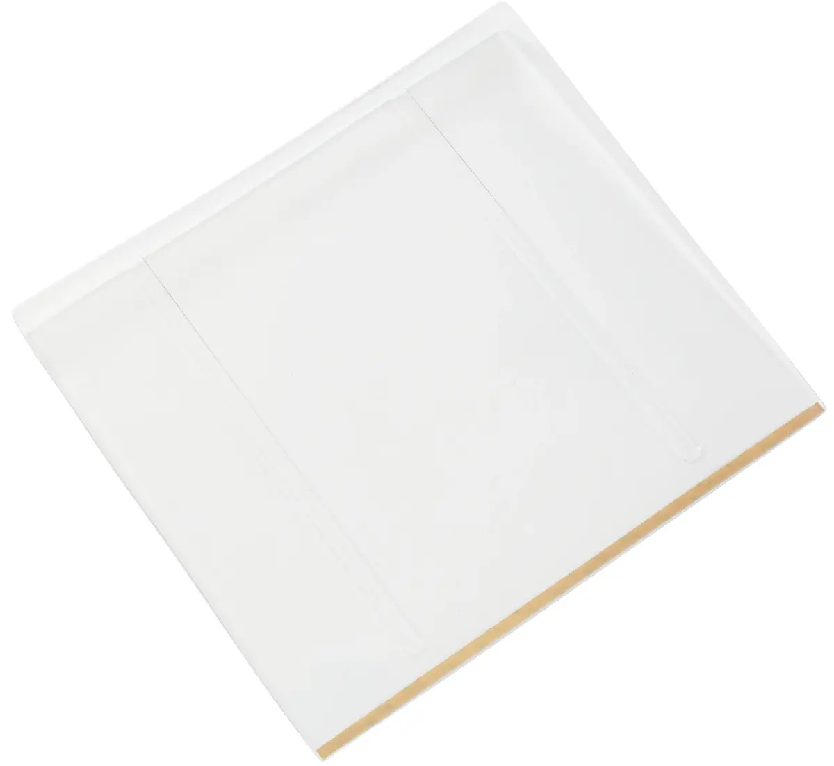 DELTACO 2430023 drip tray — transparent plastic 600×620 mm Photo 2
