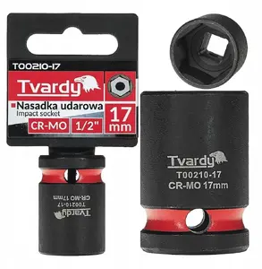 Impact Socket 1/2" 6-point 17mm CR-MO by Tvardy