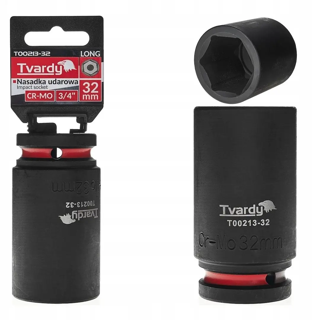 Trieciena garā ligzda 3/4" 6‑punktu 32
