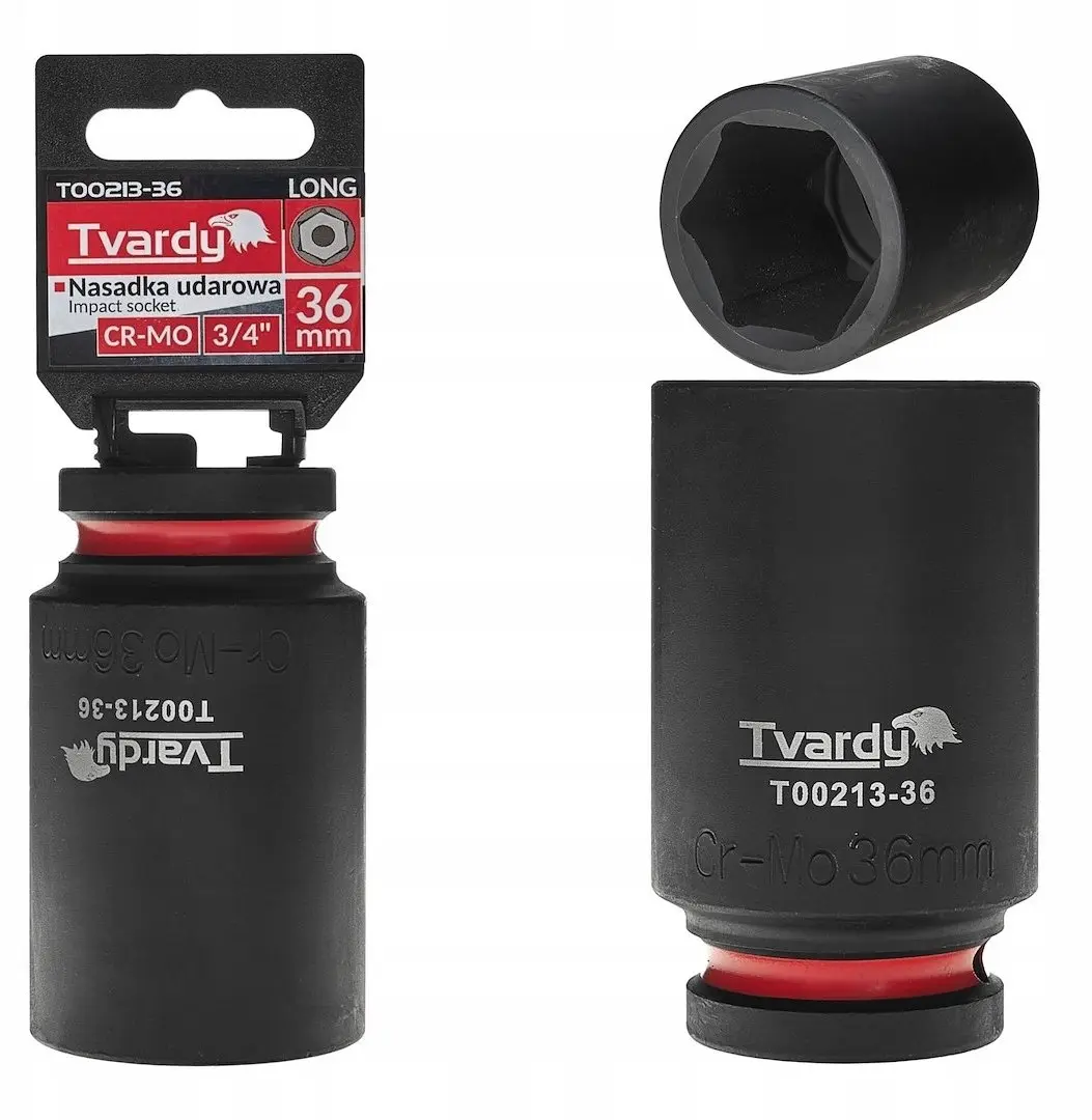 Trieciena ligzda Tvardy 3/4" 6-šķautņu 36