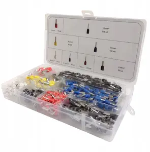 Silver electrical cable connectors and terminals kit, 685 pieces, brand Silver