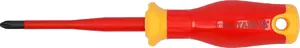 Insulated Phillips screwdriver PH2 x 100 mm TOYA YT-282652, extra slim tip