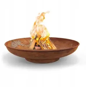 Garden fire pit Ambiance HEAT Classic fire bowl Ø80 rust finish