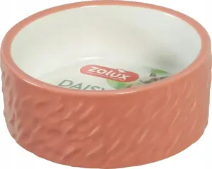 Керамическая миска для грызунов ZOLUX DAISY 200 мл, терракотовая