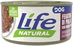 Консервы для собак Life Pet Care LIFE DOG 90 г Куриная печень и сердце